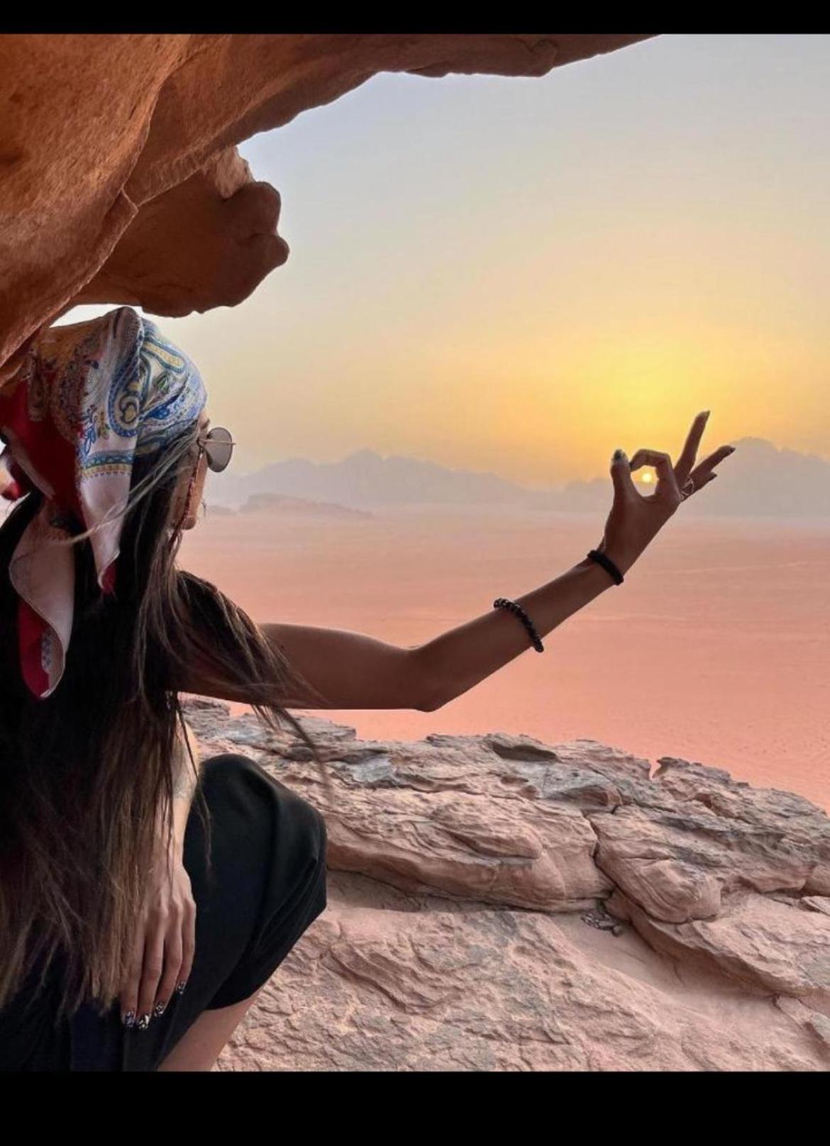 Mozoon Camp Hotel Wadi Rum Bagian luar foto